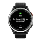 Спортивные часы Garmin Approach S44, чёрный силиконовый ремешок - фото 9
