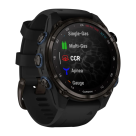 Спортивные часы Garmin Descent Mk3i, 43 мм, чёрный силиконовый ремешок - фото 9