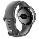 Умные часы Google Pixel Watch, Wi-Fi + LTE, «полированный серебристый» корпус, ремешок угольно-серого цвета - фото 3