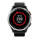 Спортивные часы Garmin Approach S44, чёрный силиконовый ремешок - фото 5