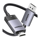 Кабель-адаптер с оплёткой Ugreen DisplayPort 1.4 — HDMI 2.1 (1 м) (DP115)
