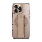 Гибридный чехол с подставкой, ремешком и поддержкой MagSafe Uniq Heldro Max для iPhone 16 Pro Max