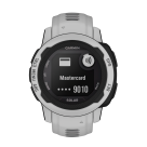Спортивные часы Garmin Instinct 2S Solar, 40 мм, силиконовый ремешок туманно-серого цвета - фото 6