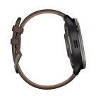 Спортивные часы Garmin Venu 2 Plus, 43 мм, коричневый кожаный ремешок - фото 6