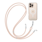 Тканевый ремешок через плечо с карабином и кабелем USB-C Satechi OntheGo для iPhone - фото 2