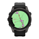 Спортивные часы Garmin epix Pro (Gen 2) Sapphire Edition, 42 мм, чёрный силиконовый ремешок - фото 6
