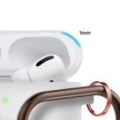 Ультратонкий силиконовый чехол с карабином elago Slim Hang Case для AirPods Pro 1-го поколения (1 мм) - фото 4