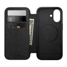 Кожаный чехол-книжка MagSafe Nomad Modern Leather Folio для iPhone 17 - фото 8