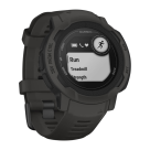 Спортивные часы Garmin Instinct 2 Standard Edition, 45 мм, силиконовый ремешок графитового цвета - фото 6