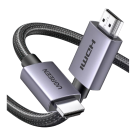 Кабель с нейлоновой оплёткой Ugreen HDMI (1 м) (HD153) - фото 2