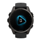 Умные спортивные часы Garmin fenix 8, 43 мм, AMOLED, сапфир, титан с DLC, силиконовый ремешок цвета «чёрный/серый» - фото 11