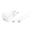 Сетевое зарядное устройство Belkin BoostCharge мощностью 30 Вт (USB-C) и кабель USB-C (1 м) (WCA008)