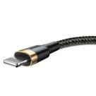 Дата-кабель с нейлоновой оплёткой и ремешком Baseus Cafule Lightning/USB-A (0,5 м, 2,4 А, 480 Мбит/с) - фото 10
