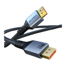 Кабель с оплёткой CABLETIME DisplayPort 2.1 (2 м) - фото 3