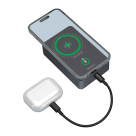 Внешний аккумулятор MagSafe Deppa NRG Alum S (20000 мА·ч) - фото 3