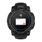 Спортивные часы Garmin Instinct 3, 45 мм, AMOLED, чёрный силиконовый ремешок - фото 3