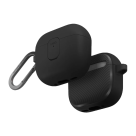 Термополиуретановый чехол с карабином и защёлкой Uniq Clyde для AirPods 4