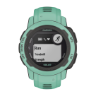 Спортивные часы Garmin Instinct 2S Solar, 40 мм, силиконовый ремешок цвета «южные тропики» - фото 2