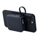 Внешний аккумулятор MagSafe со встроенными кабелями Energea MagPac Mini Plus (CCC) (10000 мА·ч) - фото 2