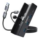 USB-хаб с зажимом ORICO (USB-C) (MH4PC) - фото 2