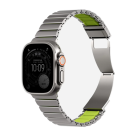 Стальной блочный браслет Uniq Strova Flex для Apple Watch 44, 45, 46 мм и Ultra 2–3 - фото 2