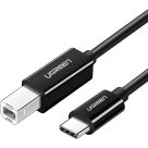 Кабель Ugreen USB-C — USB-B (USB 2.0) (1 м) (US241) - фото 2