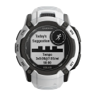 Спортивные часы Garmin Instinct 2X Solar Standard Edition, 50 мм, силиконовый ремешок цвета «Уайтстоун» - фото 4