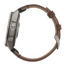 Спортивные часы Garmin fenix 9 Pro, 47 мм, AMOLED, титан, сапфир, кожаный ремешок цвета «грецкий орех», силиконовый ремешок (с inReach) - фото 5