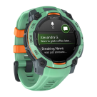 Спортивные часы Garmin Instinct 3, 45 мм, AMOLED, силиконовый ремешок цвета «южные тропики» - фото 9