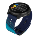 Спортивные часы Suunto Race S UTMB World Series, синий силиконовый ремешок - фото 4