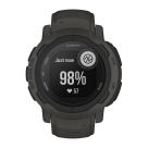 Спортивные часы Garmin Instinct 2 Standard Edition, 45 мм, силиконовый ремешок графитового цвета - фото 9