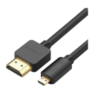 Кабель Ugreen micro-HDMI — HDMI 2.0 (1,5 м) (HD127)