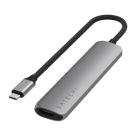 USB-Хаб Satechi Slim Multiport Adapter с USB-C (USB 3.2 Gen 2) - фото 4