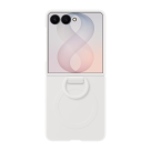 Силиконовый чехол MagSafe с кольцом-держателем Samsung Silicone Ring Magnet Case для Samsung Galaxy Z Flip8 - фото 6