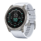 Спортивные часы Garmin epix Pro (Gen 2) Sapphire Edition, 51 мм, силиконовый ремешок цвета «Уайтстоун» - фото 2