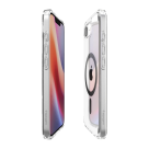 Прозрачный чехол MagSafe Spigen Ultra Hybrid MagFit для iPhone 16e - фото 24