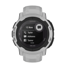 Спортивные часы Garmin Instinct 2 Solar, 45 мм, силиконовый ремешок туманно-серого цвета - фото 7