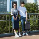 Рюкзак Xiaomi Mi 90 Points Classic Business Backpack Light Grey - фото 3