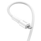 Кабель Baseus Mini White Micro-USB/USB-A (1 м, 2,4 А) - фото 2