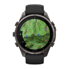 Спортивные часы Garmin fenix 9 Pro, 47 мм, AMOLED, титан с DLC, сапфир, силиконовый ремешок цвета чёрный/«серая галька» (с inReach) - фото 12