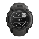 Спортивные часы Garmin Instinct 2X Solar Standard Edition, 50 мм, силиконовый ремешок графитового цвета - фото 5
