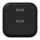 Сетевое зарядное устройство Magssory Nano Pro мощностью 100 Вт (2 USB-C) (GaN) - фото 3
