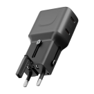 Универсальное сетевое зарядное устройство Energea TravelGo Adapter 65 мощностью 65 Вт (2 USB-C) (GaN) - фото 2