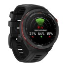 Спортивные часы Garmin Approach S70, 47 мм, чёрный силиконовый ремешок - фото 9