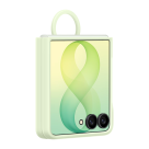 Силиконовый чехол MagSafe с кольцом-держателем Samsung Silicone Ring Magnet Case для Samsung Galaxy Z Flip8 - фото 18
