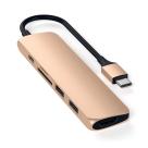 USB-Хаб Satechi Slim V2 Multiport Adapter с USB-C - фото 16