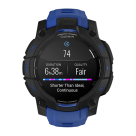 Спортивные часы Garmin Instinct 3, 45 мм, AMOLED, силиконовый ремешок цвета «синий/чёрный» - фото 3