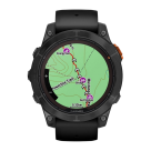 Спортивные часы Garmin fenix 7 Pro Solar Edition, 47 мм, чёрный силиконовый ремешок - фото 4