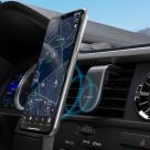 Магнитный автомобильный держатель на вентиляционную решётку Deppa Mage Bend - фото 6