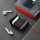 Чехол из натуральной кожи с магнитной застёжкой Deppa для AirPods - фото 2